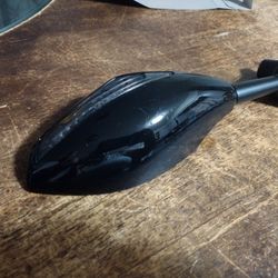 Left Mirror For Motorcycle With Light Signal 