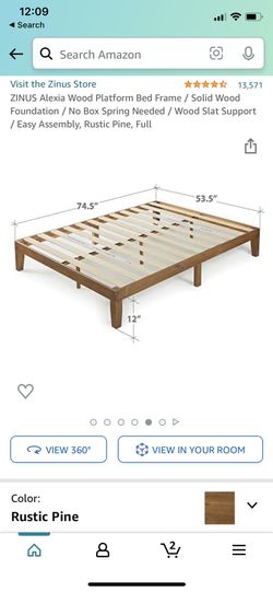 Full Size Platform Bed Frame 