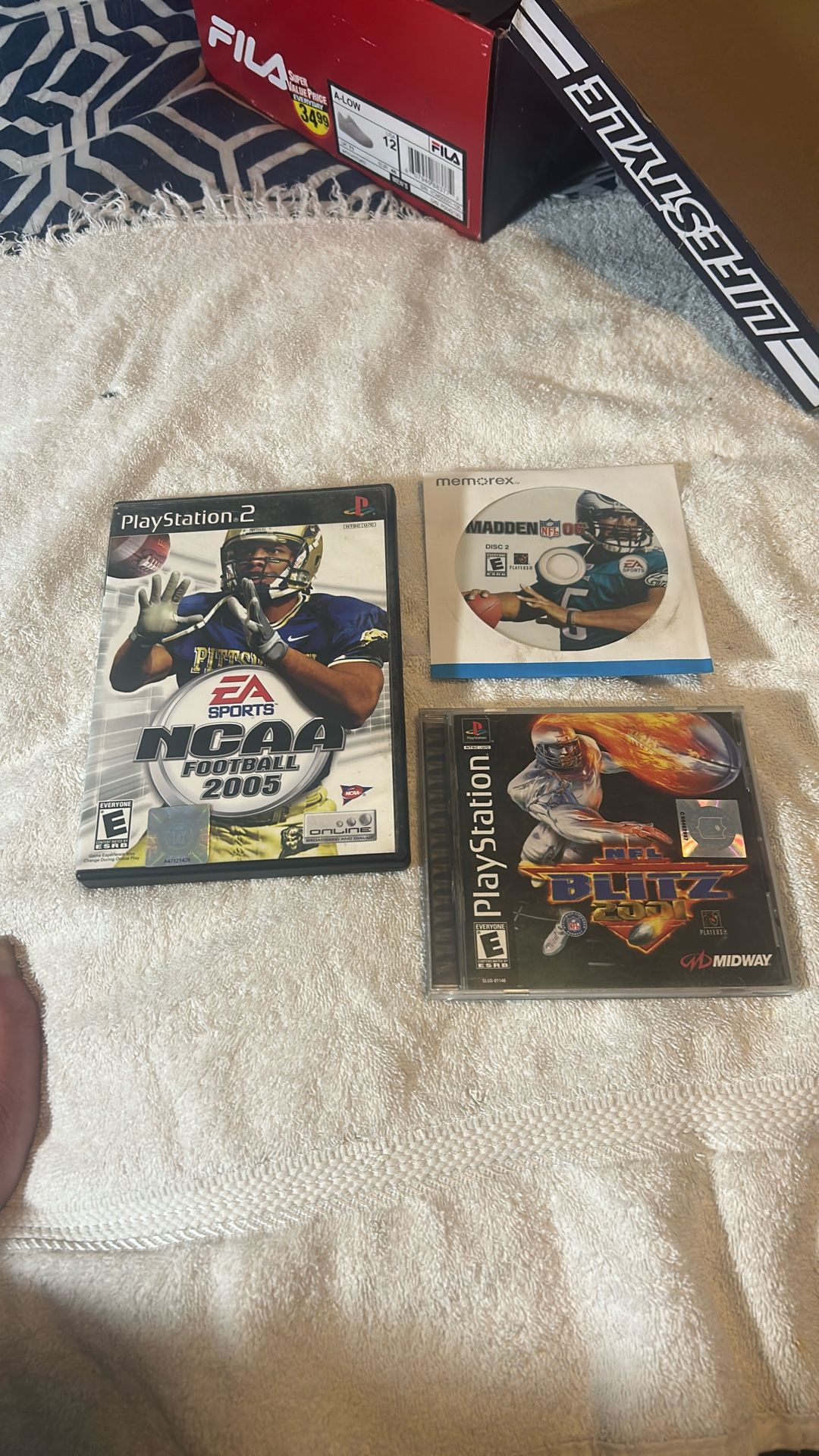 PlayStation 1 And 2 Games Football Madden Blitz