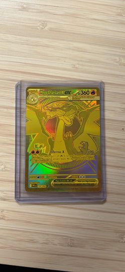 Charizard X ex Gold Phantasmal Flames