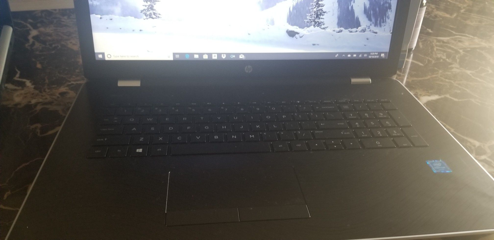 HP touch screen laptop