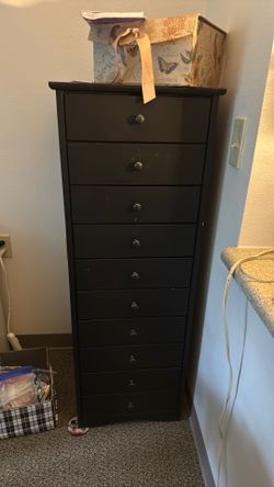 locally made Black Dresser locally made