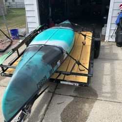 Solo discovery Canoe 119, Motor And Trailer 