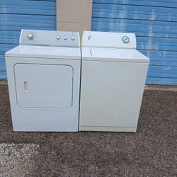 Washer And Dryer Set Both Are On Good Working Condition 