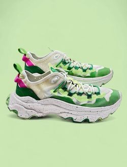 Sorel Alfred Coffee Collab Green Kinetic Breakthru Tech Sneakers Gorpcore M 10.5
