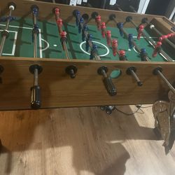 Air Hockey And Foolsball  Kids Table