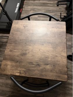 Vecelo compact dining table and chairs for 2 - $40