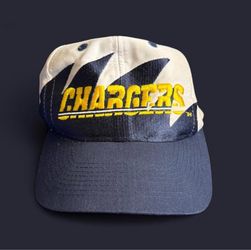 Vintage 90’s San Diego Chargers Shark Tooth Snapback Hat