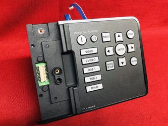 Panasonic PT-DW6300US Large Venue Projector TBMU978 Button Control Panel Good condition