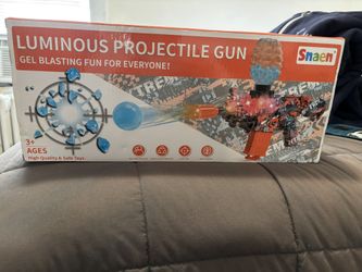 Snaen Luminous Projectile Gel Blasting Toy Gun. 