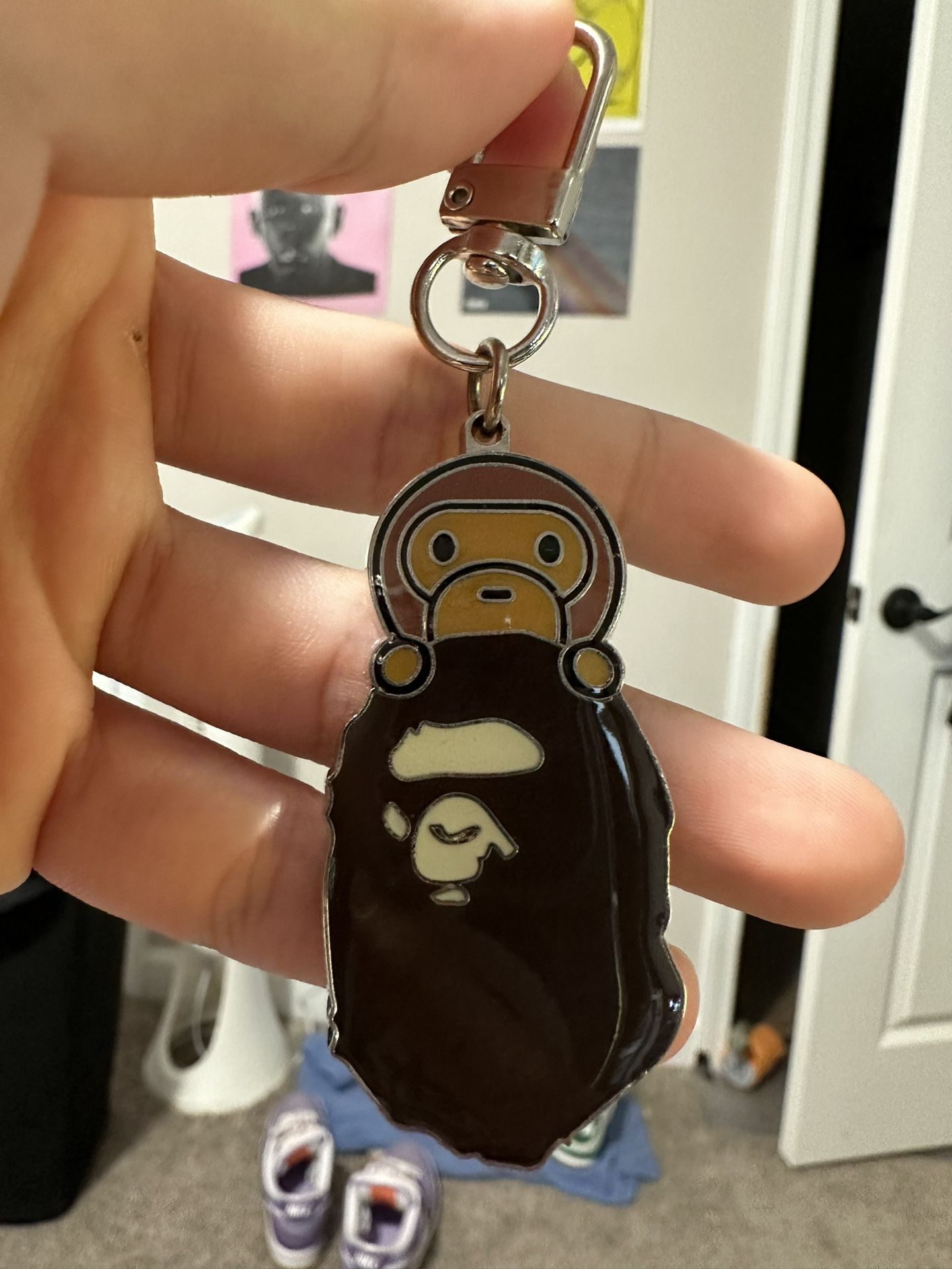Bape Ape and Baby Milo Keychain