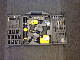 PitCrew Air Tool Cabinet with Lots of Air Tools