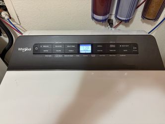 Whirlpool washer and gas dryer