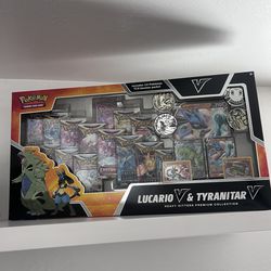 Lucario V & Tyranitar V premium collection