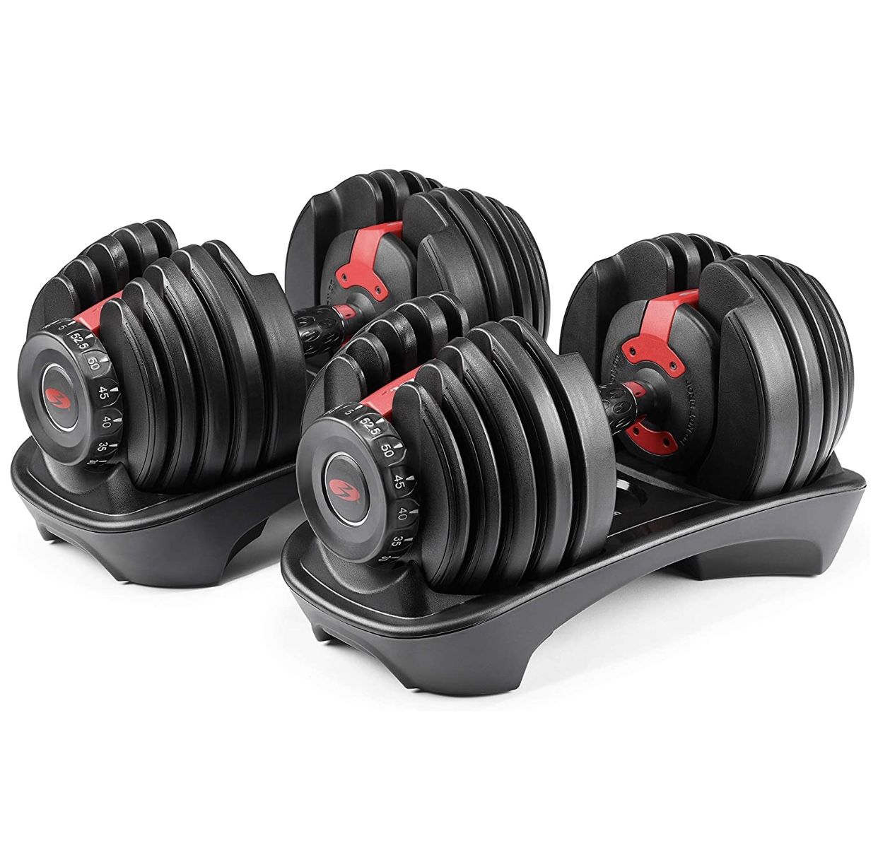 BOWFLEX ADJUSTABLE DUMBBELLS BRAND NEW IN HAND !