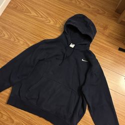Nike Hoodie Navy Blue XL