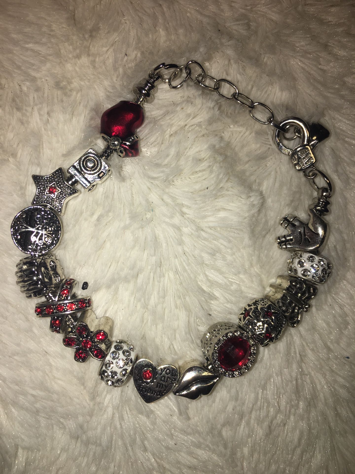 Red Pandora Bracelet