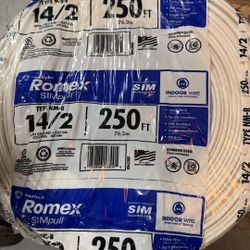 250 ft. 14/2 Solid Romex SIMpull CU NM-B W/G Wire