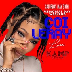 Coi Leray Live Houston Memorial Weekend 