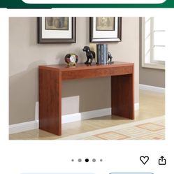 Mid-century modern teak desk / Entry way desk ( width 60” depth 20” height 29” )