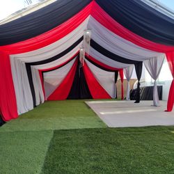 CANOPY AND DECORATIONS
