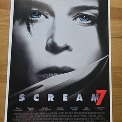 Scream 7 poster $25