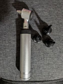 American Diagnostic Corporation (ADC) Proscope 5211 Standard Otoscope with three black specula attachments