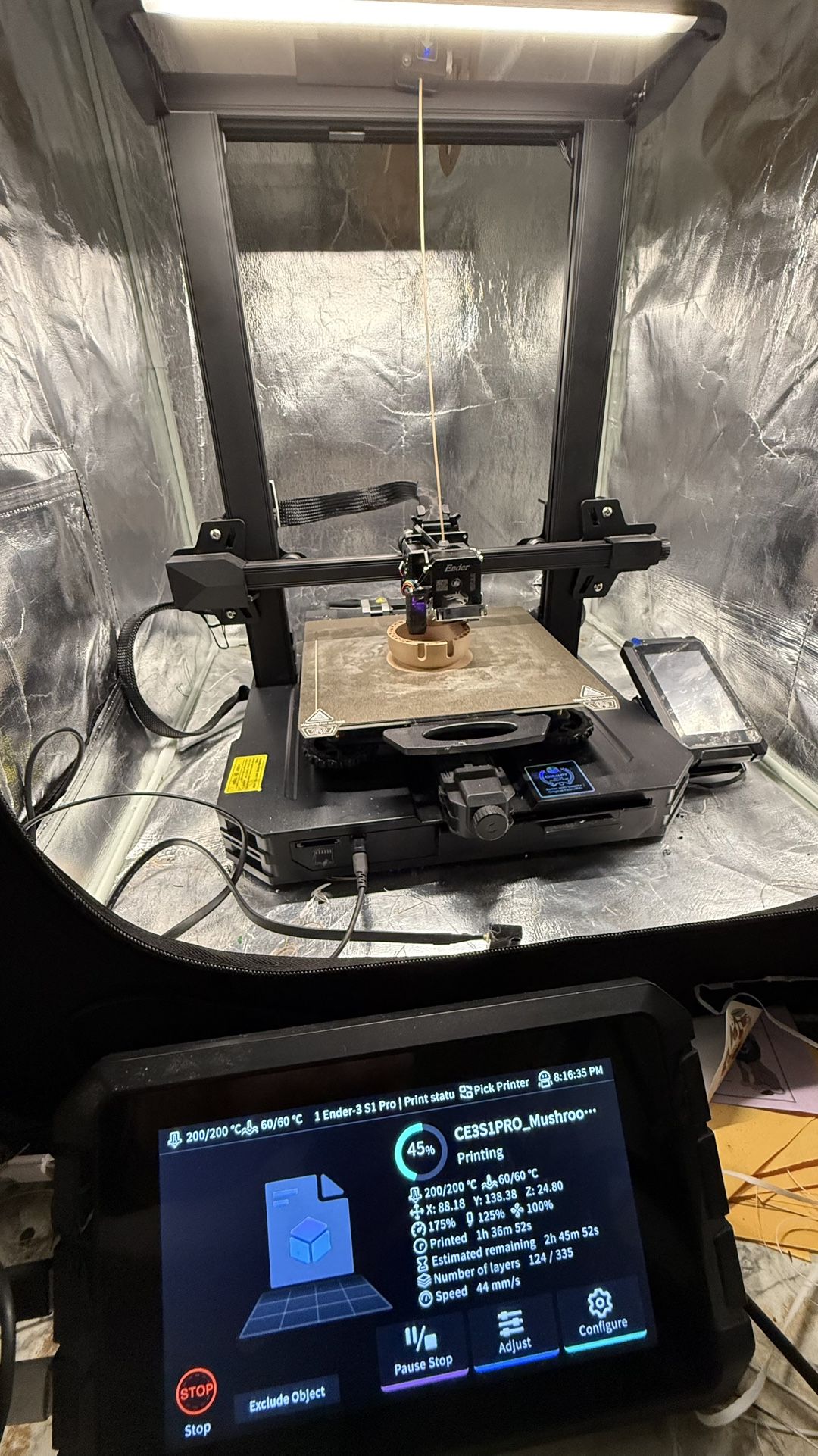 Ender 3 S1 Pro W/ Creality Sonic pad 3d Printer