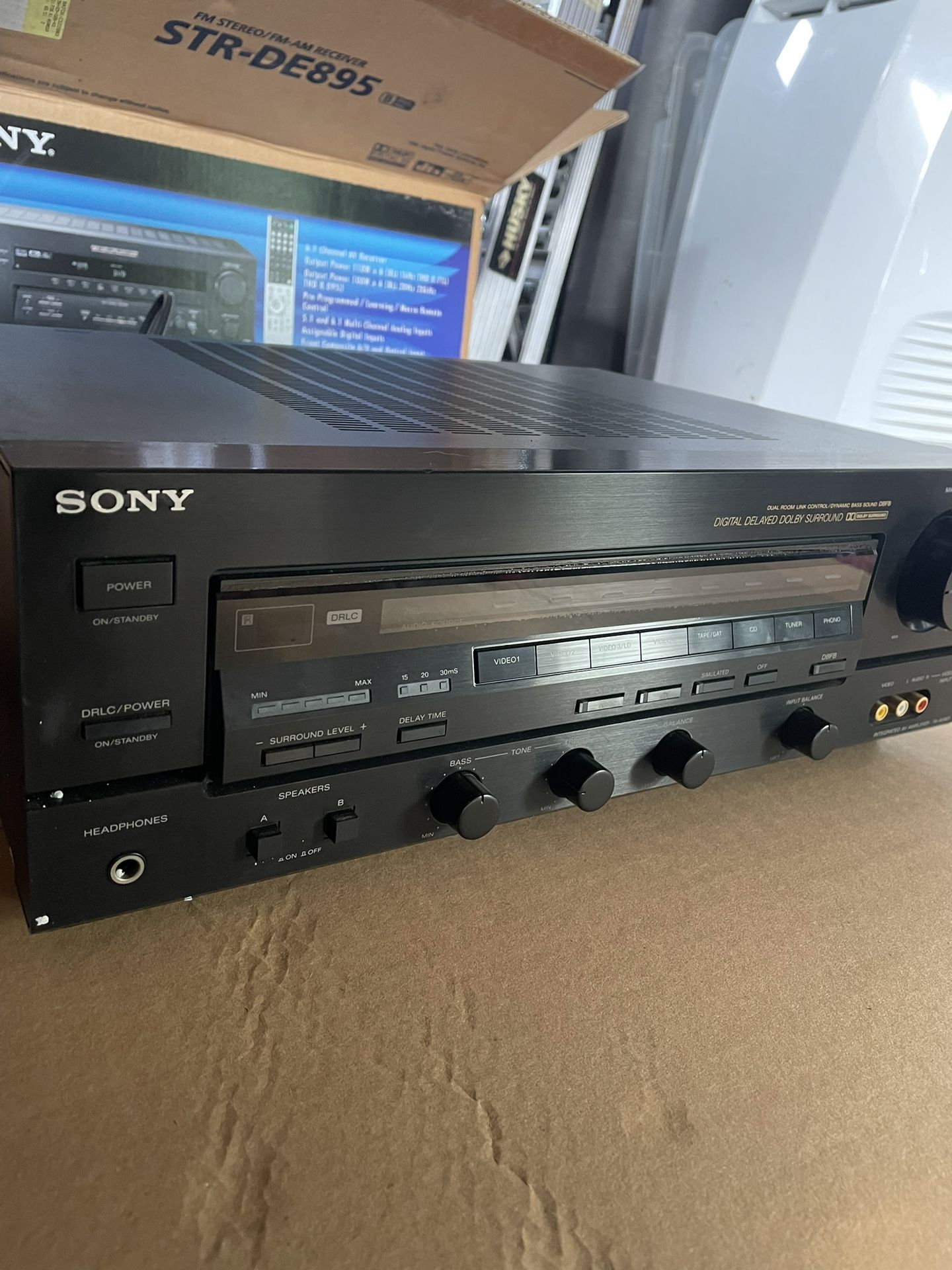 SONY Stereo Receiver With Remote