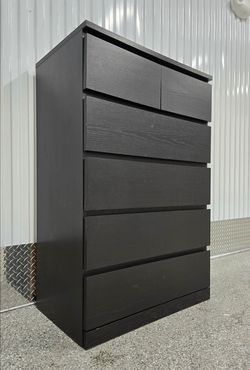Tall Boy - Six Easy Opening-Closing Drawers