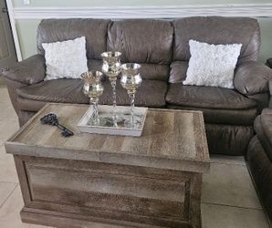 3 Piece Leather Couch Set
