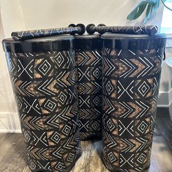 Meinl 3 Bass Drum Set With Mallets & Case