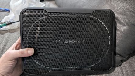 Pioneer TS-WX130EA 8" Compact Powered Under-Seat Subwoofer - Used