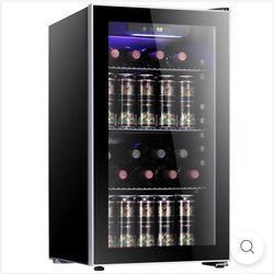 3.2 cu.ft Wine Cooler/Cabinet Beverage Refrigerator