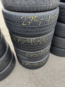275/45/20 Used Set !!