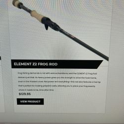 Cashion Element Z2 Casting Rods