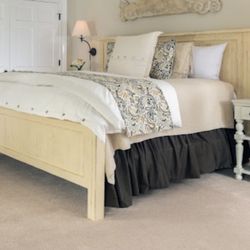 Custom Built Solid Wood King size Bed