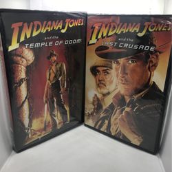 Indiana Jones DVDs New 