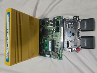 SNK Neo Geo MVS 161-in-1 Multigame Cartridge with BlueRetro Adapters
