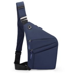 Blue Crossbody Bag