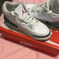 Jordan 3 lucky green