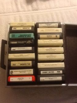 8-Tracks and Case $5 (PICK-UP ONLY)