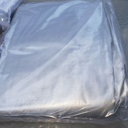 Heavy Duty Silver Tarp 24×24