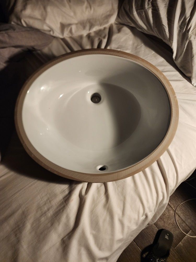 Brand new bathroom sync