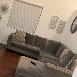 Grey Couches