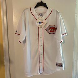 Cincinnati red majestic jersey Sz Xlarge