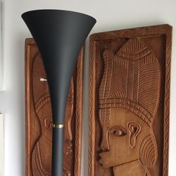 Vintage Floor Lamp Laurel Style Trumpet Lamp