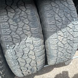 275-60r20 used tires pair 275/60/20