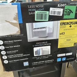 8000 Btu Midea Window Air Conditioner Ac