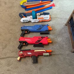 Nerf Guns And Hot wheels Tracks- Missing Connectors And Bullets